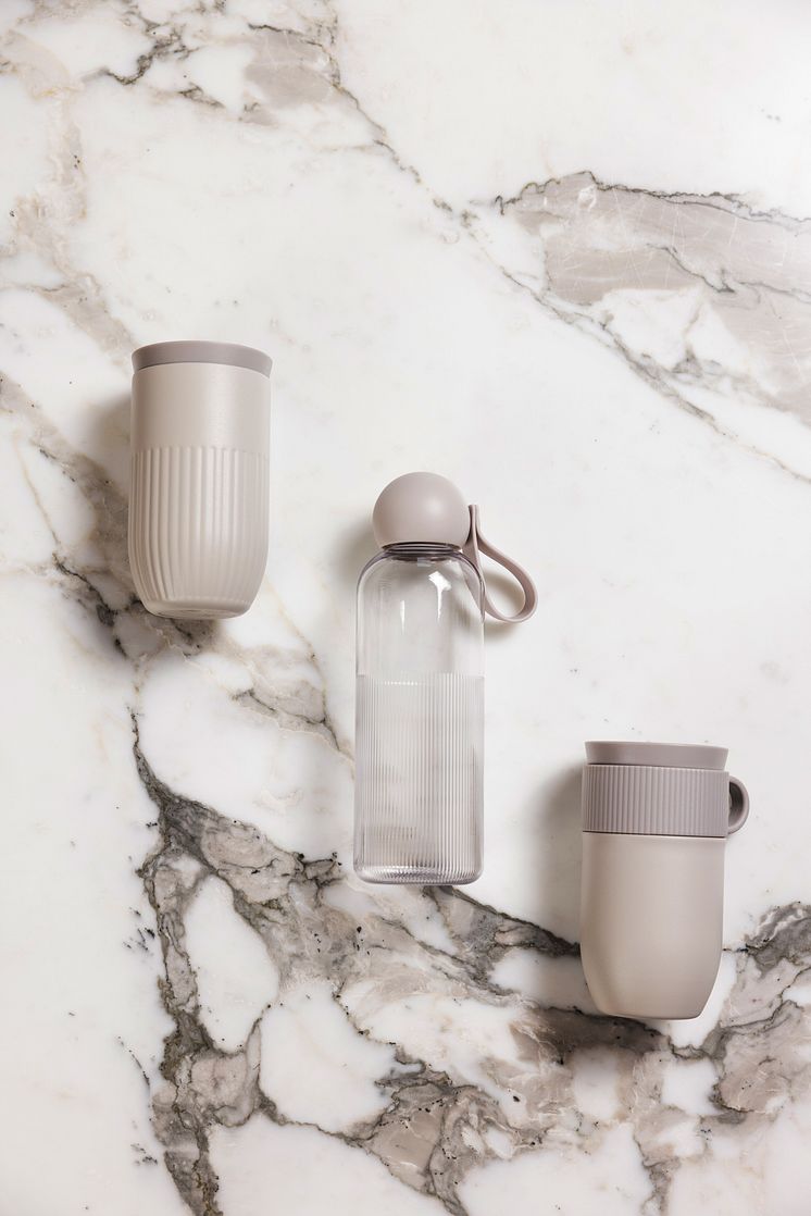 Vattenflaska Ture, take-away mugg Tova & Ted