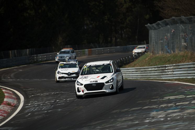 Hyundai i30 N på  Nürburgring