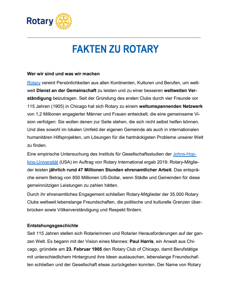 Faktenblatt Rotary (PDF Version)