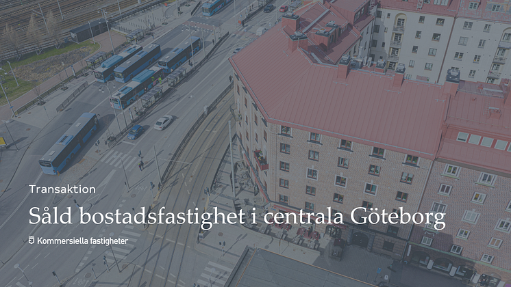 Bostadsfastighet i centrala Göteborg