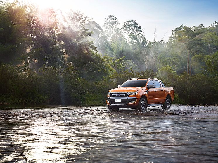 Helt nye Ford Ranger vises for første gang på den internasjonale bilutstillingen i Frankfurt