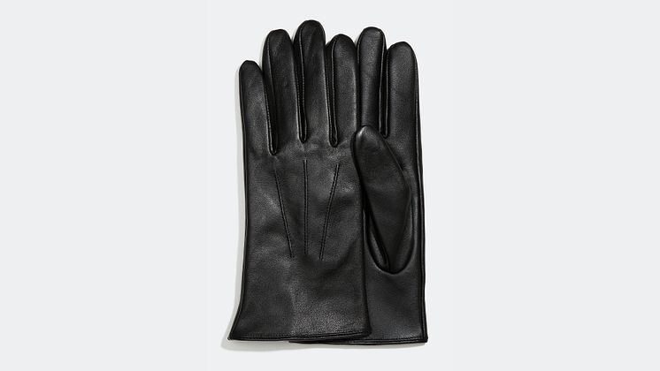 Touchscreen leather gloves - 34.99 €