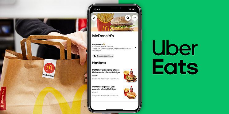 McDonald’s und Uber Eats verkünden deutschlandweite Partnerschaft_1