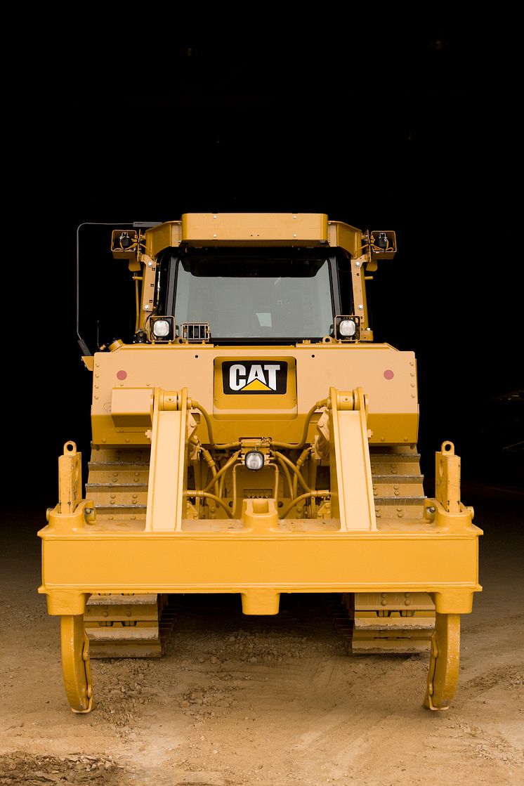 Cat D8T bandschaktare - bakifrån