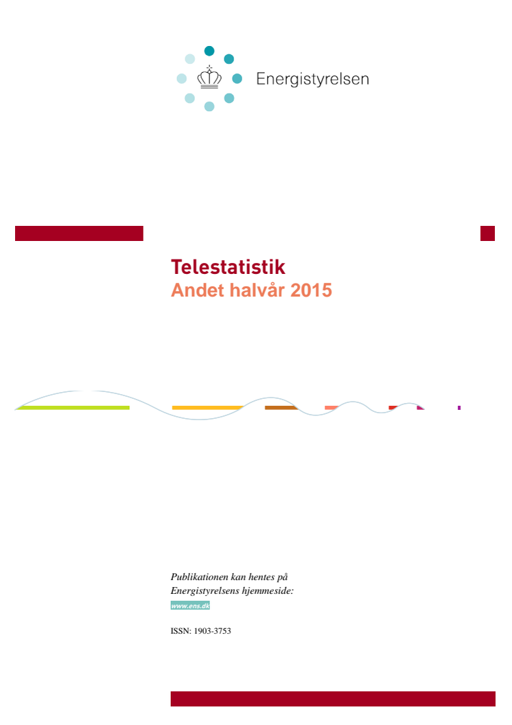  Publikationen "Telestatistik - andet halvår 2015" (pdf-fil)