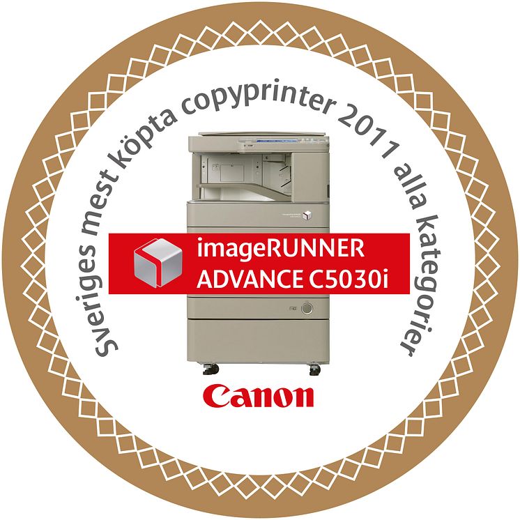 imageRUNNER ADVANCE C5030i Sveriges mest sålda copyprinter
