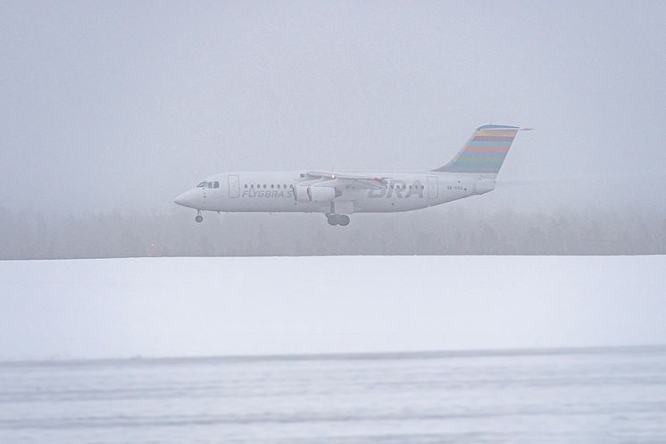 The airline BRA´s flight TF607 from Malmö