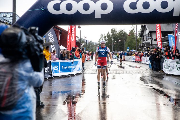 Vinner av årets Coop Trysil Rulleskisprint