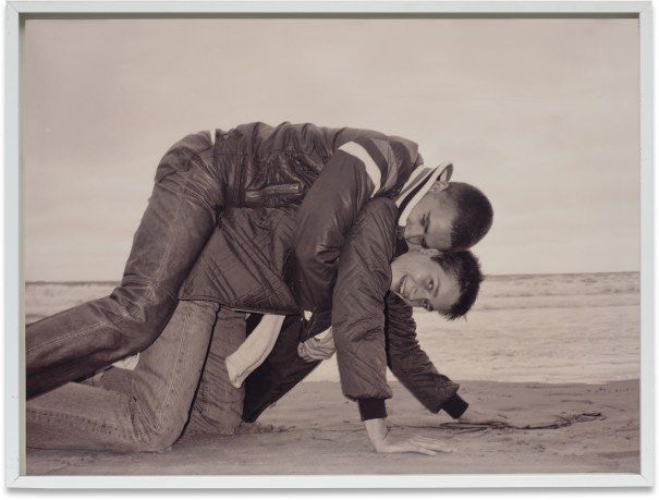 Wolfgang Tillmans, Alex & Lutz am Strand, 1992. Chromogenic print. Erling Kagge Collection.