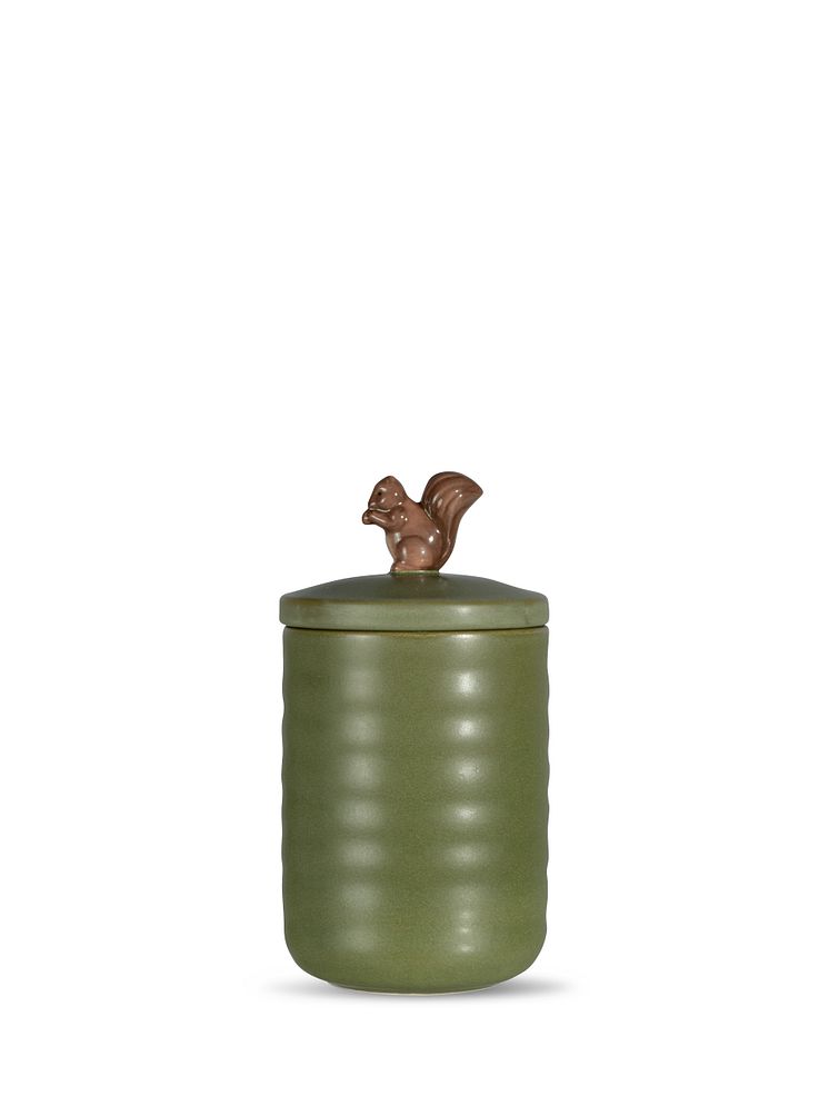 Ellen jar with lid squirrel, 5018444, Sagaform AW23 