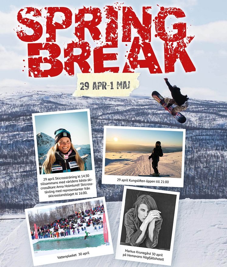 Hemavan Spring Break 29 april - 1 maj