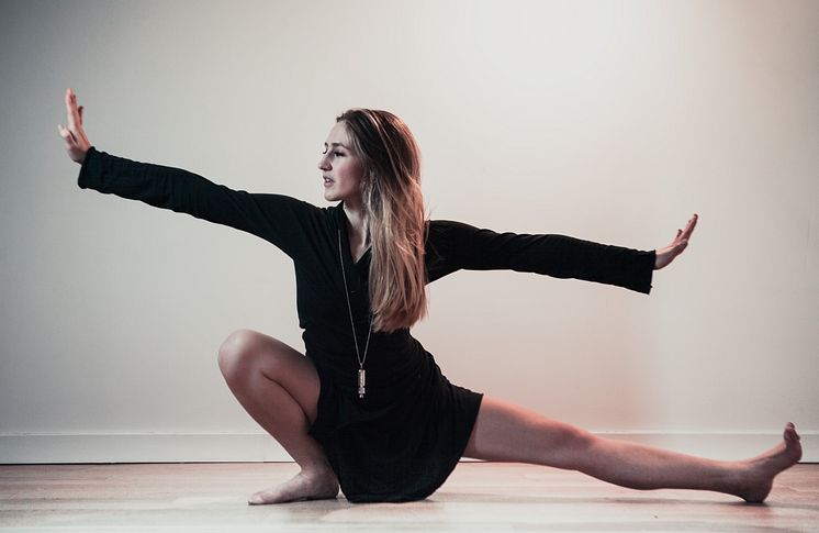 Anna Gordh Humlesjö, yogalärare.