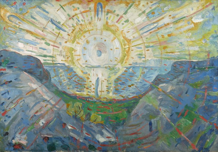 The Sun. Oil on canvas 1912