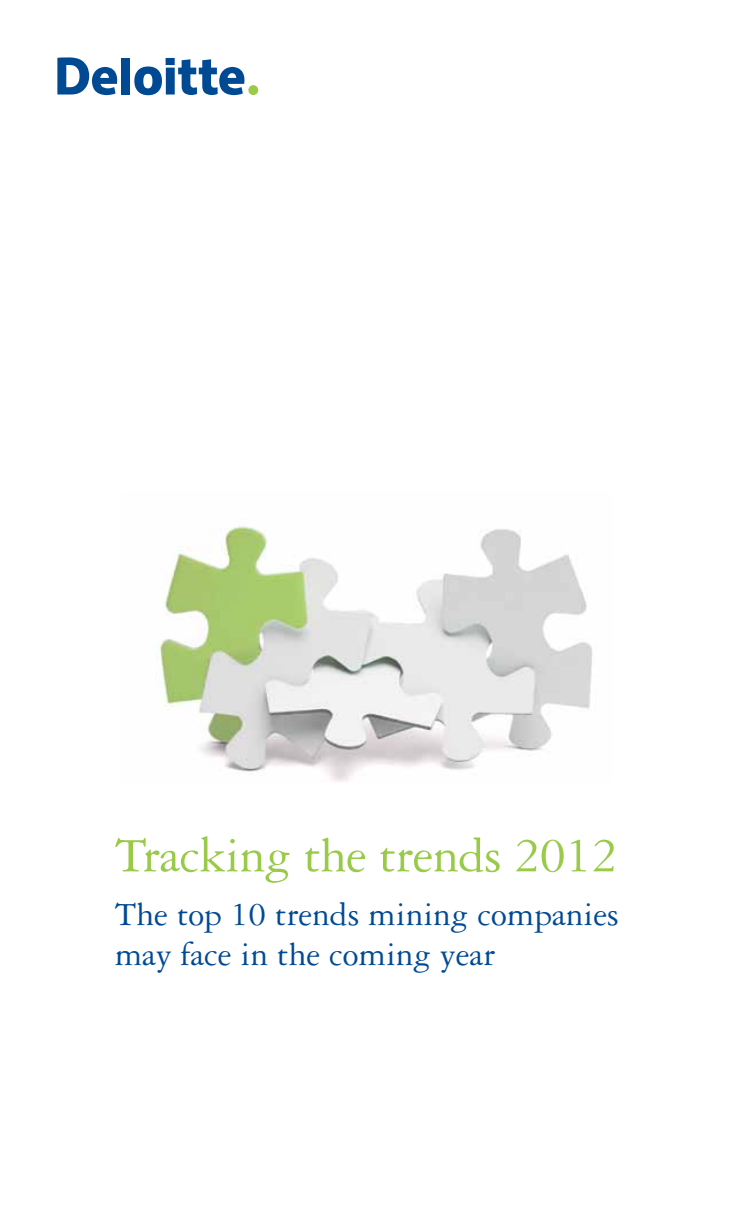 Tracking the Trends 2012 - Mining