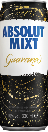 Absolut Mixt Guarana ab 01.04. im Handel