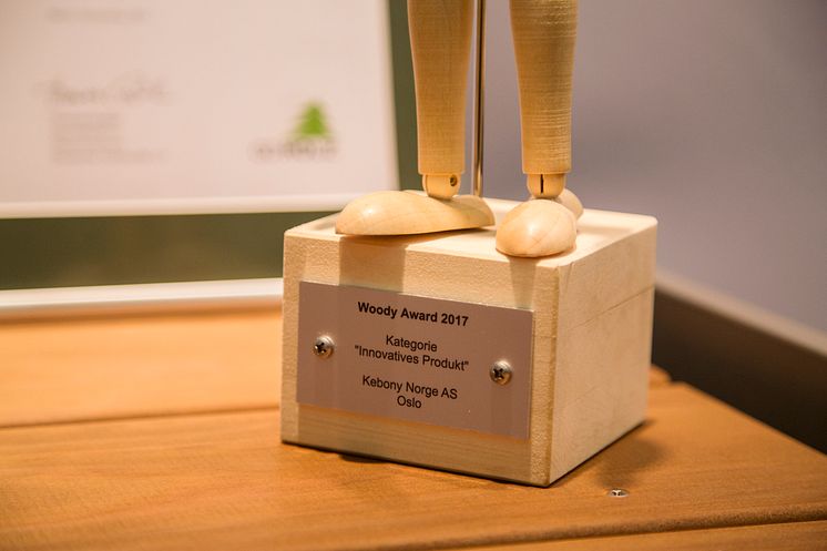 Innovatives Produkt: Woody Award für Kebony 