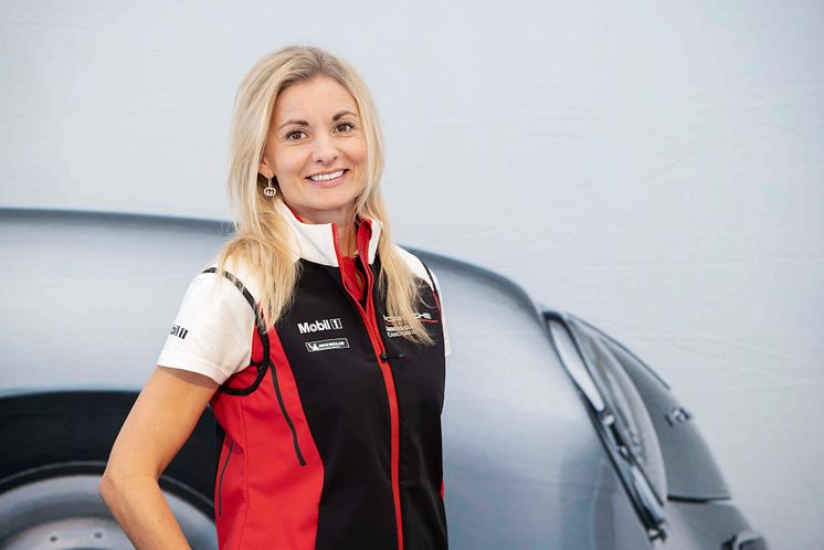 Sanna Strömbäck, marknadschef på Porsche Sverige