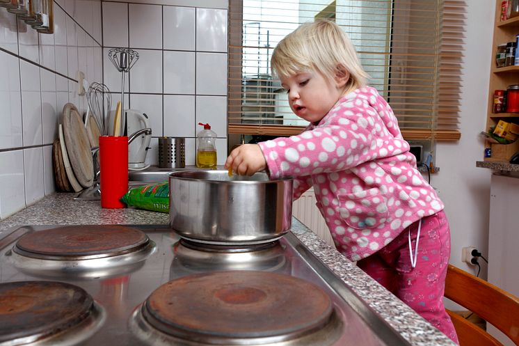 Vorsicht: heiß und fettig!