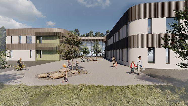 Torvbråten skole visualisering