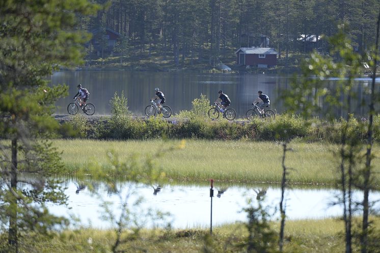 Cykelvasan 2015, en naturupplevelse i historisk miljö