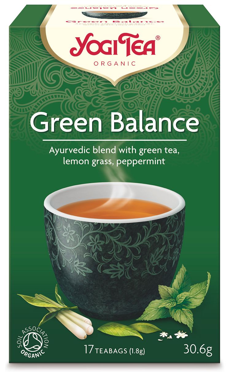 Yogi Tea Green Balance poser økologisk