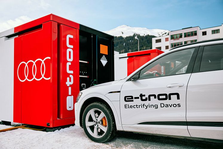 Mobila s.k. Power Cubes användes även under World Economic Forum i Davos i år