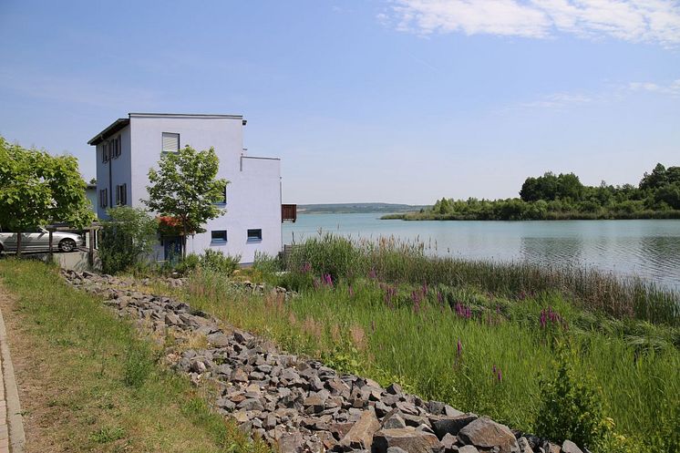 Der Hainer See im Leipziger Neuseenland 