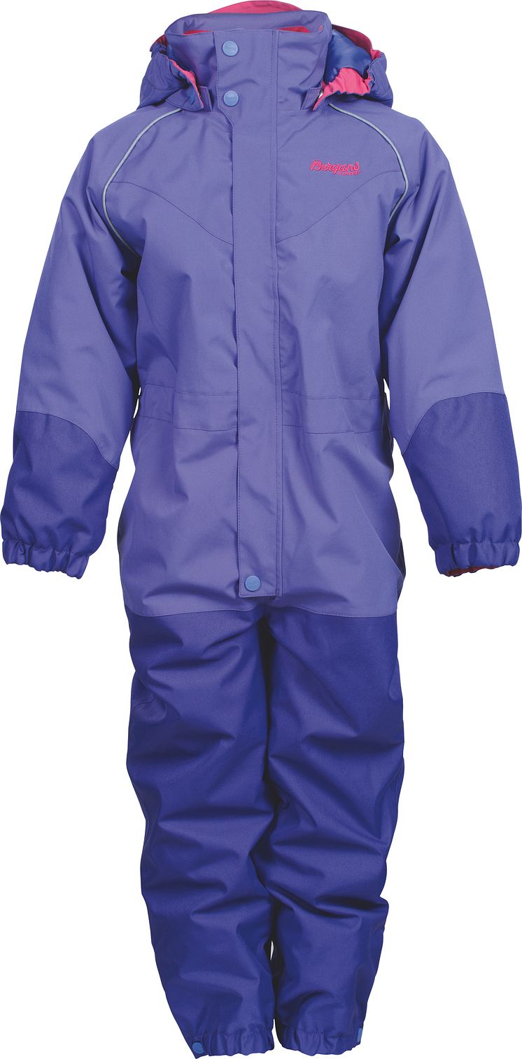 6905 Snøtind Ins Kids Coverall - Primula Purple