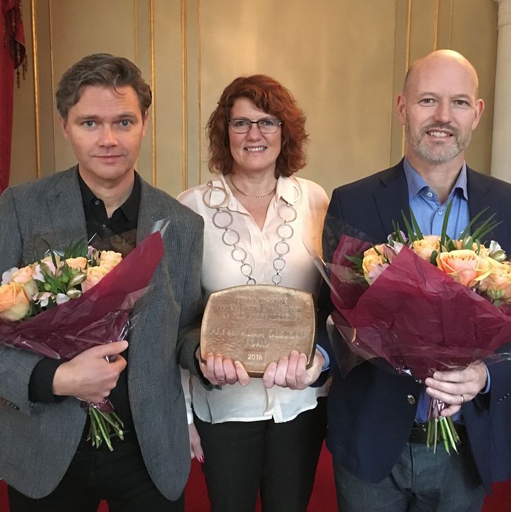 Vinnare av Per och Alma Olssons fonds pris för bästa byggnad