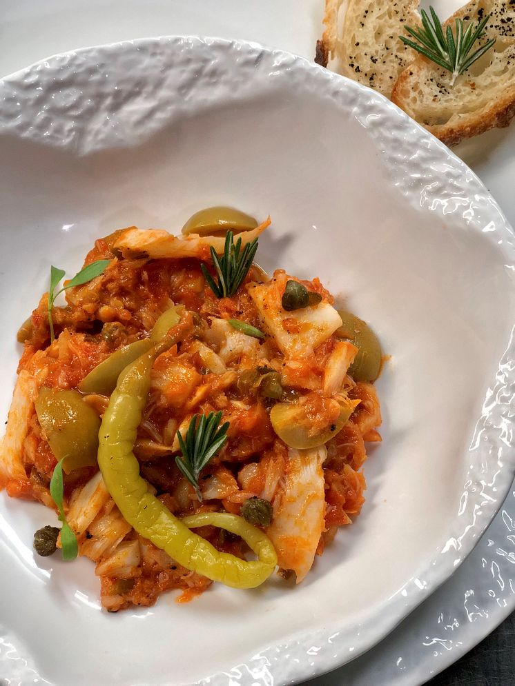 bacalao a la vizcaína