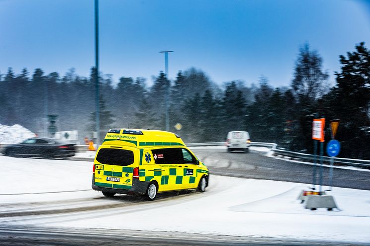 Mercedes-Benz eVito - eldriven ambulans
