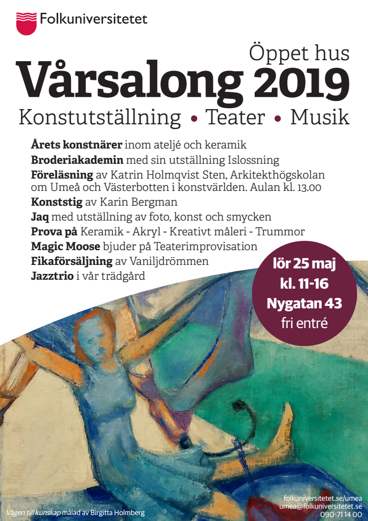 Vårsalong 2019 Öppet Hus