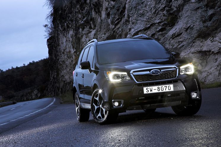 Nya Subaru Forester får högsta säkerhetsbetyg