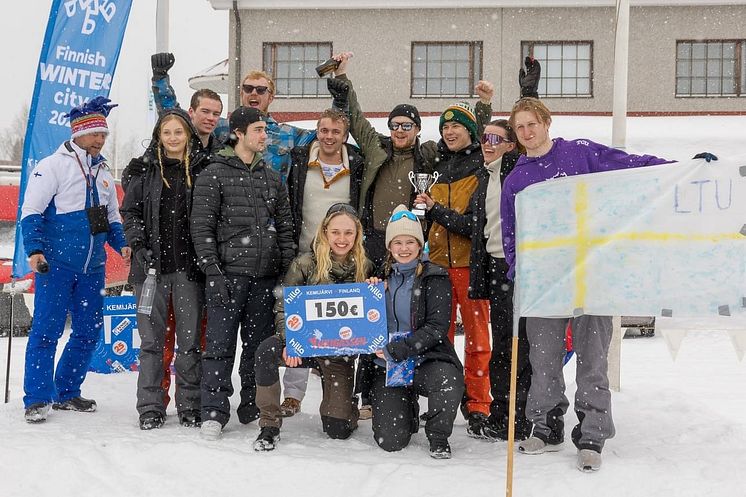 EM i Yukigassen, brons delas ut till LTU-studenternas lag