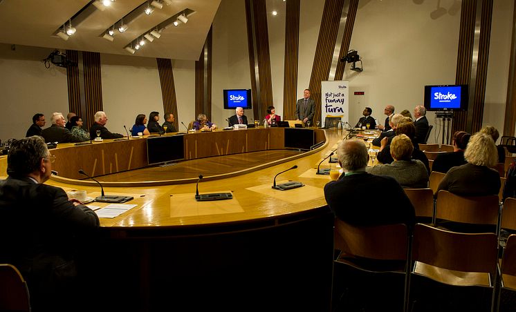 'not just a funny turn' event at The Scottish Parliament