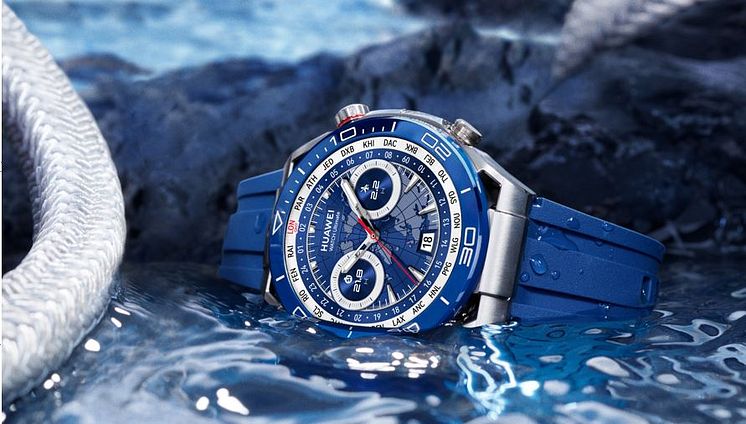 Huawei Watch Ultimate_Voyage Blue_Sea