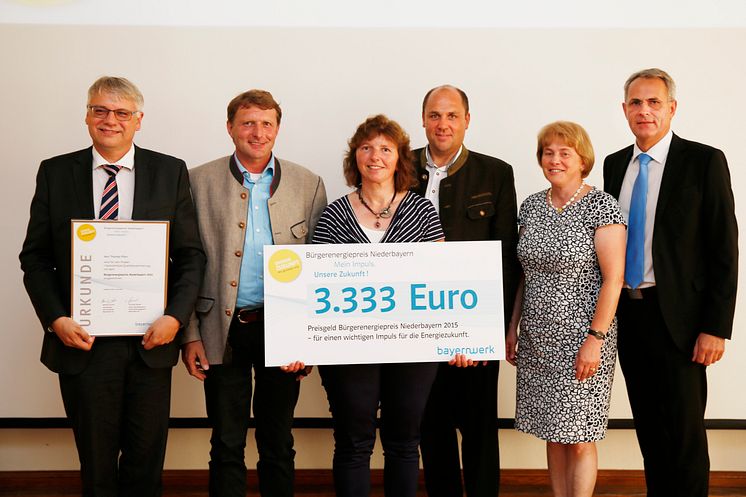 Foto: Thomas Piller wurde mit dem Bürgerenergiepreis Niederbayern ausgezeichnet.
