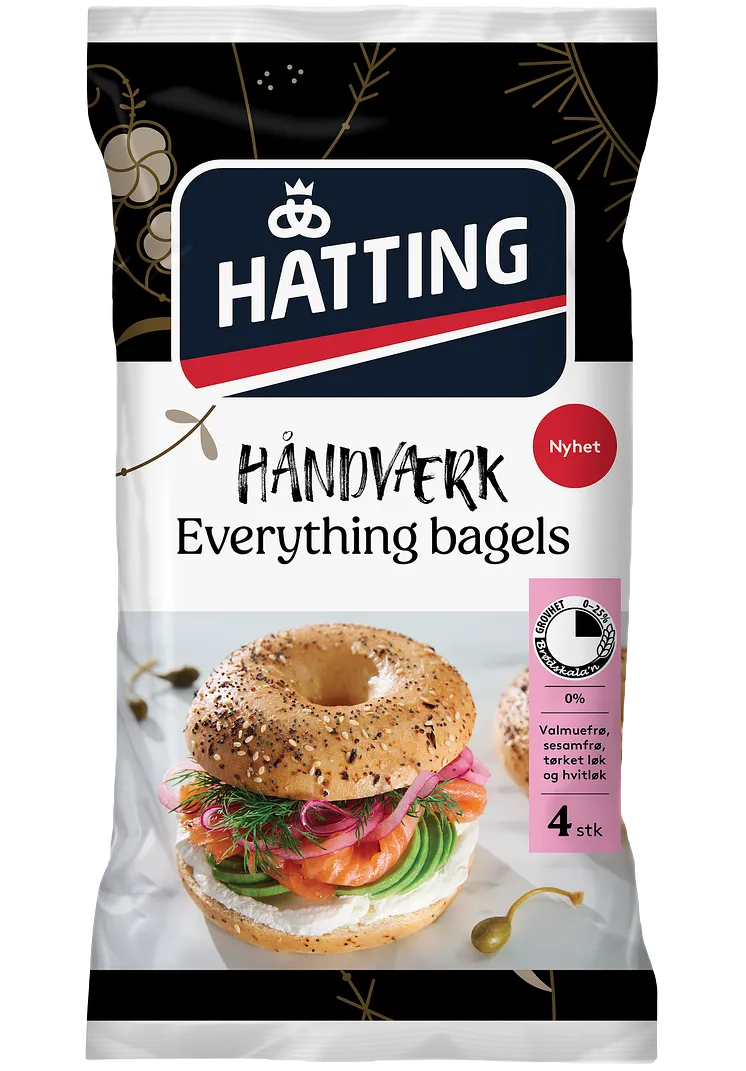 Hatting Everything bagels packshot
