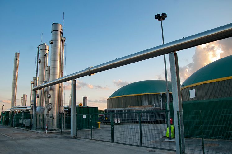 Bio-Erdgas-Anlage