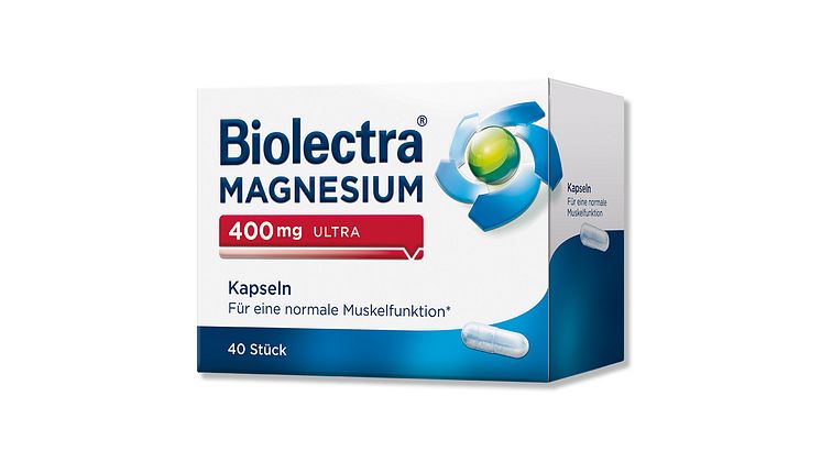 Packungsabbildung Biolectra Magnesium 400 mg Ultra Kapseln
