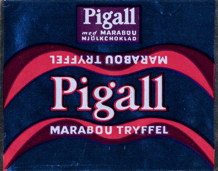 Pigall-förpackning 60-talet