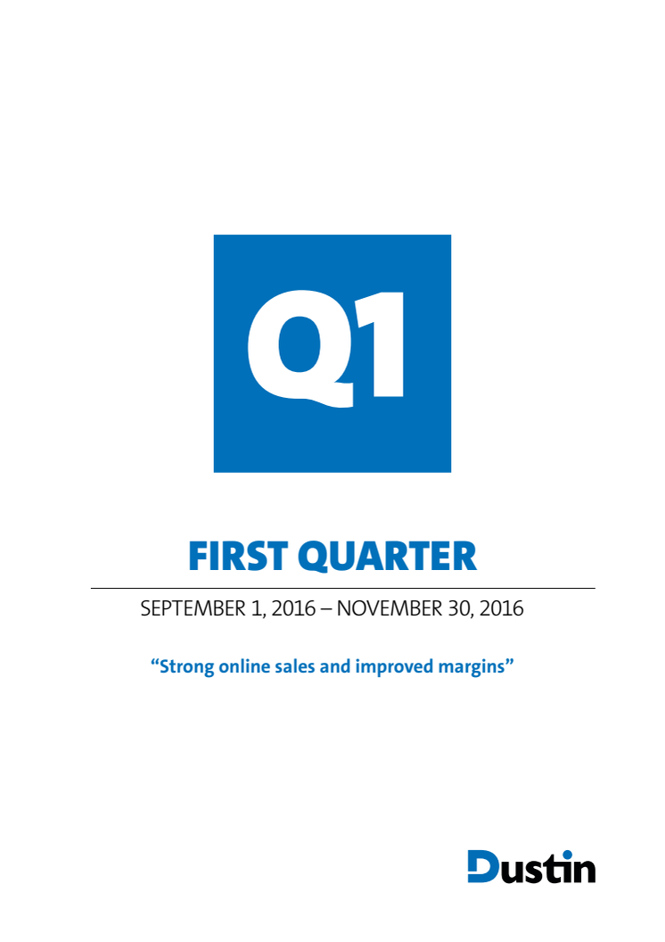 Interim Report Q1 2017