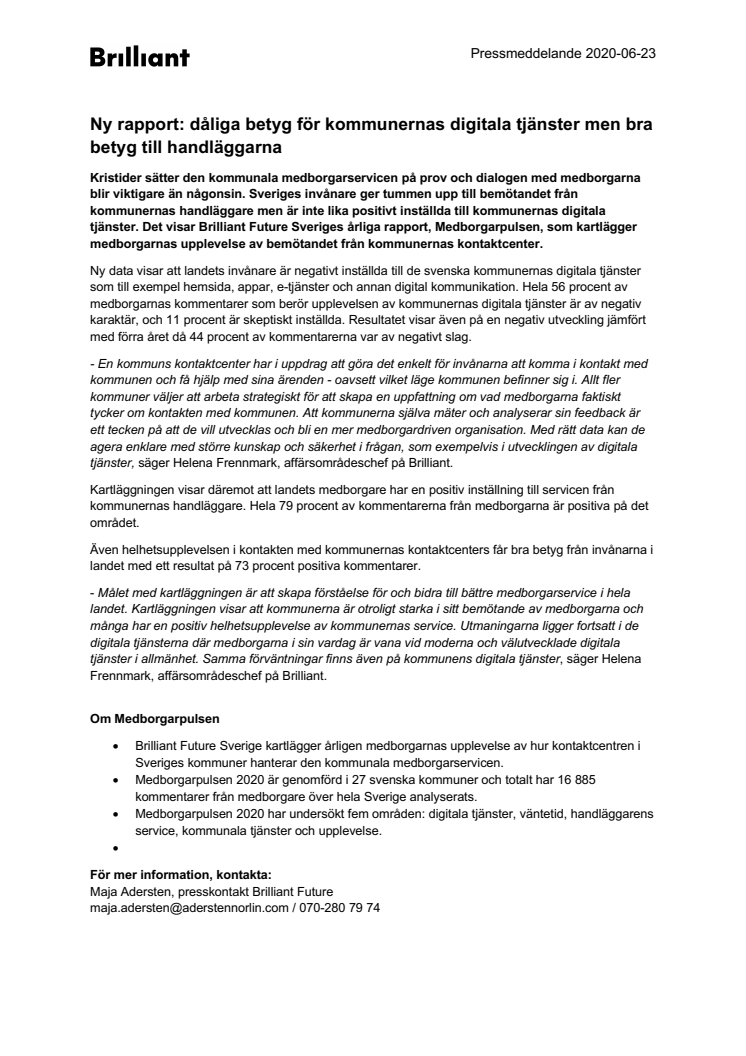  Ny rapport: dåliga betyg för kommunernas digitala tjänster men bra betyg till handläggarna