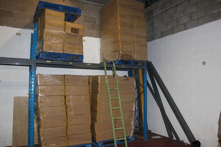NW 03 14  illegal cigarettes seized in Huyton 2