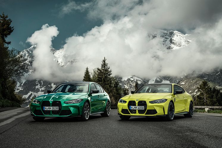 Helt nye BMW M3 Sedan og BMW M4 Coupé