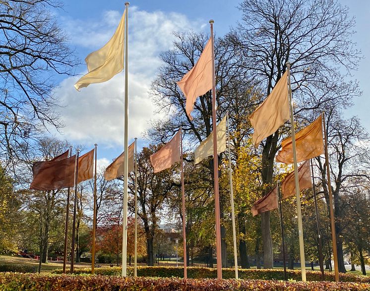 Hesselholdt_Mejlvang_Circle of Flags_2016. Horsens Kunstmuseum. foto the artists.