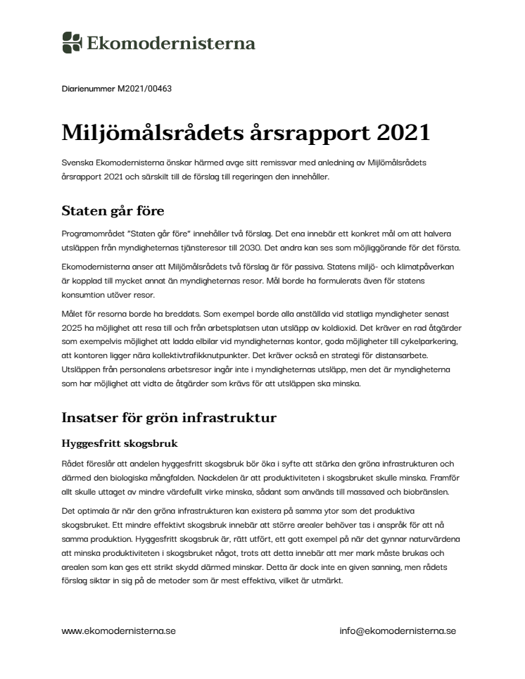 Remisssvar på Miljömålsrådets årsrapport 2021.pdf