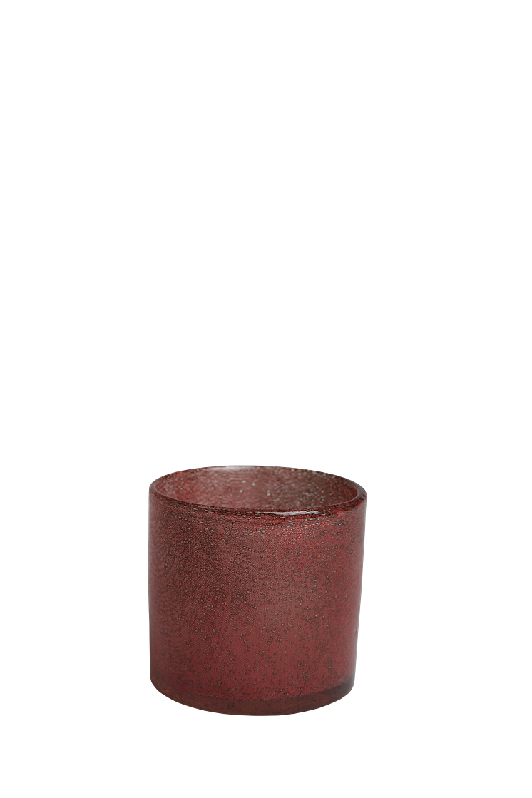 ByOn Calore XS candle holder - Rusty red