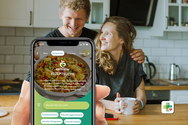 APPzumARZT inkl. eatbetter Rezeptsuche