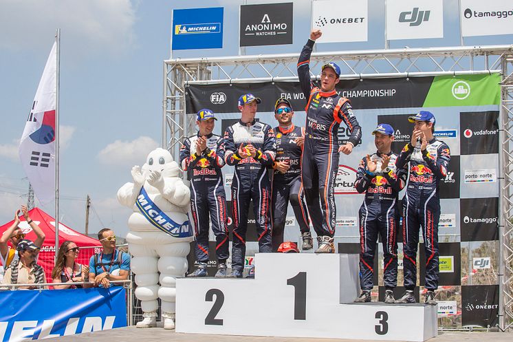 Hyundai Motorsport segrade i Rally de Portugal.